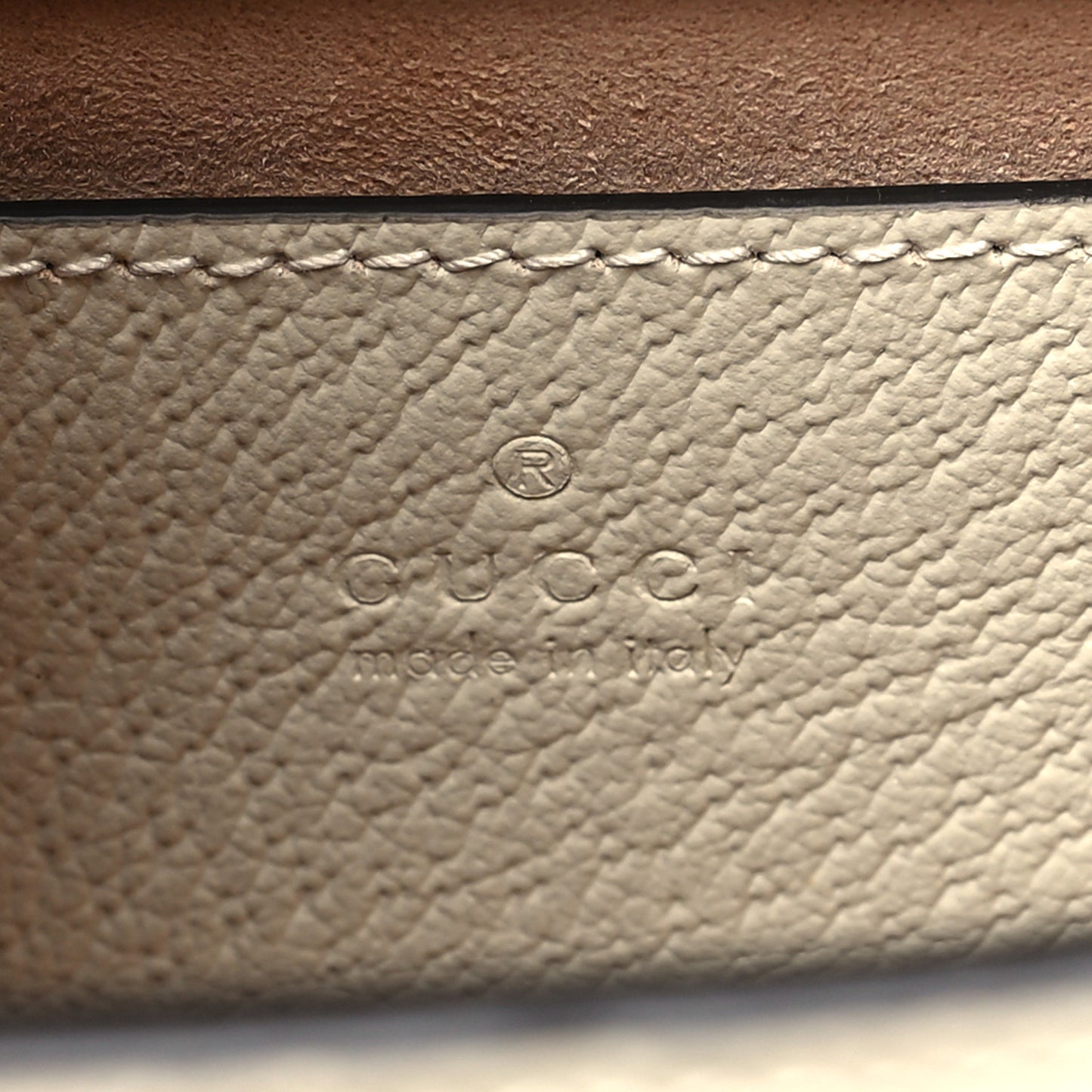 Textured Calfskin Web Mini Diana Tote Bag Mystic White
