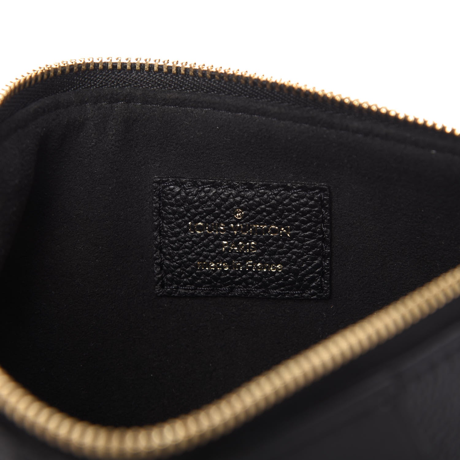 Louis Vuitton Empreinte Monogram Giant Multi Pochette Accessories Large Pochette Black 8 of 9