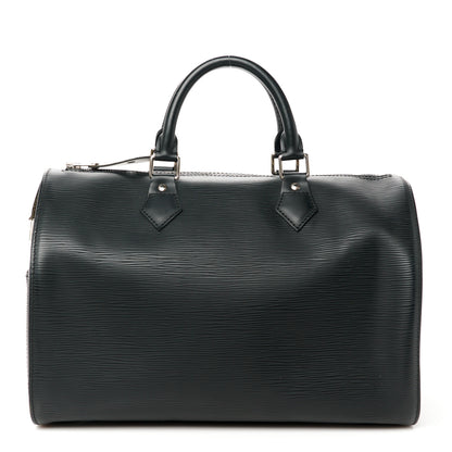 Louis Vuitton Epi Speedy 30 Black 1 of 12