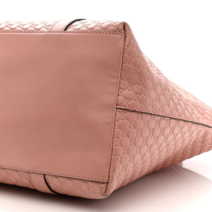 Gucci Soft Microguccissima Large Dome Satchel Soft Pink 10 of 17