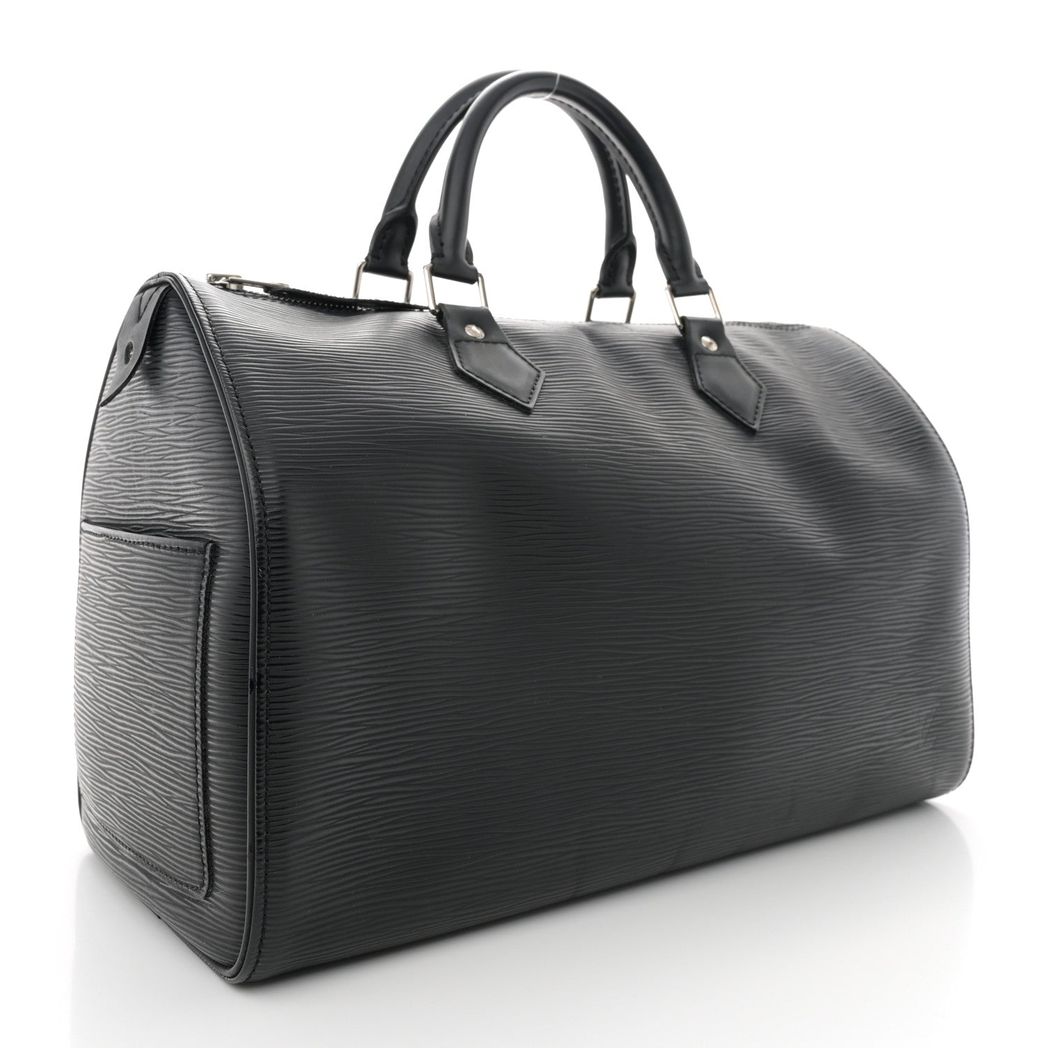 Louis Vuitton Epi Speedy 30 Black 3 of 12
