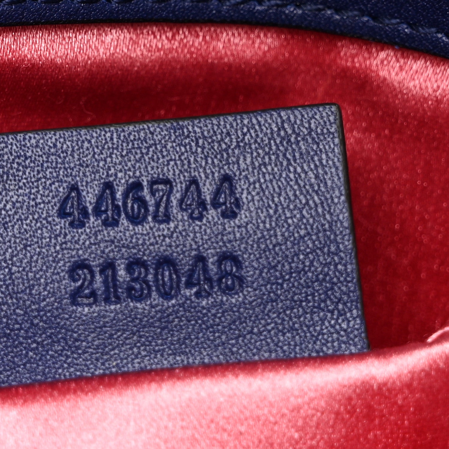 Gucci Velvet Matelasse Mini GG Marmont Shoulder Bag Cobalt Blue 8 of 10