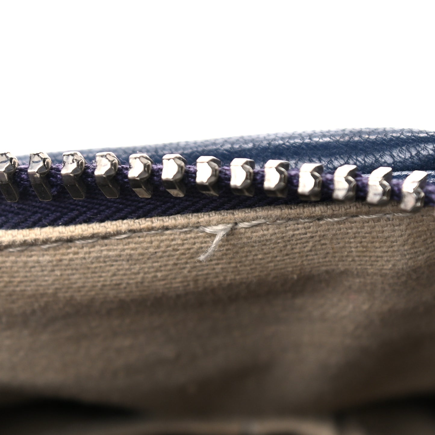 Sugar Goatskin Mini Antigona Navy