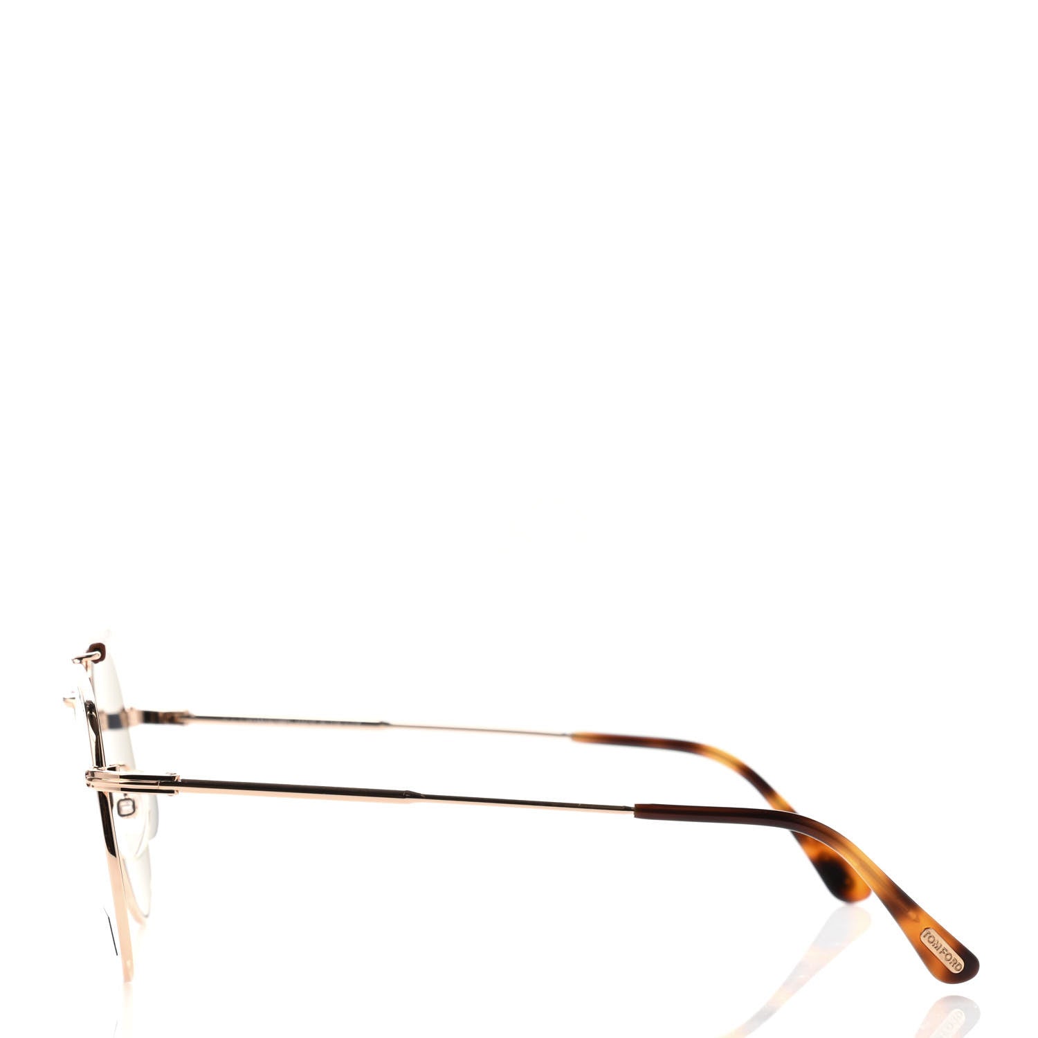Tom Ford Sean Aviator Sunglasses TF536 Blue Havane 3 of 4