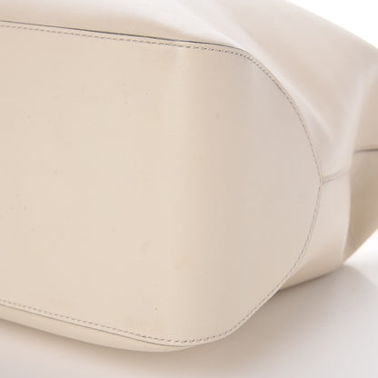 Gucci Apollo Calfskin GG Dadini Embroidered Large Hobo Mystic White 12 of 12