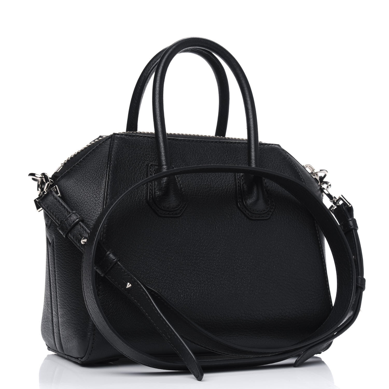 Givenchy Sugar Goatskin Mini Antigona Black 2 of 4