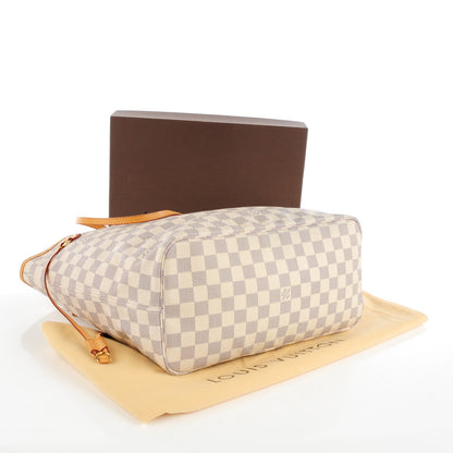 Louis Vuitton Damier Azur Neverfull MM 4 of 10