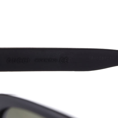 Gucci Square Frame Web Sunglasses GG0008S Black 6 of 9