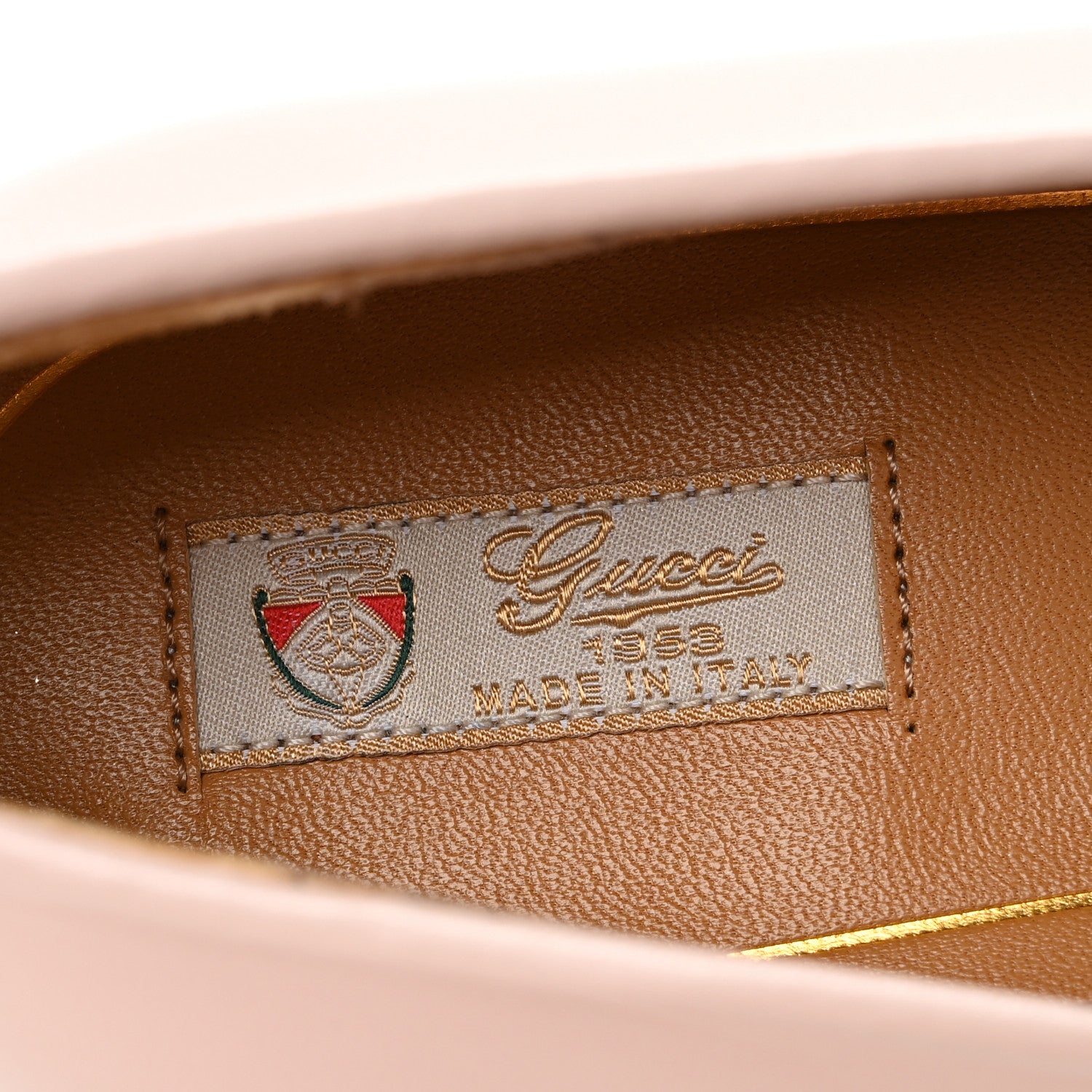 Gucci Malaga Kid Crystal Horsebit Womens Jordaan Loafers 36 Pink Hibiscus 8 of 10