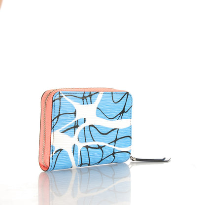 Louis Vuitton Epi Zippy Coin Purse Aqua 3 of 7
