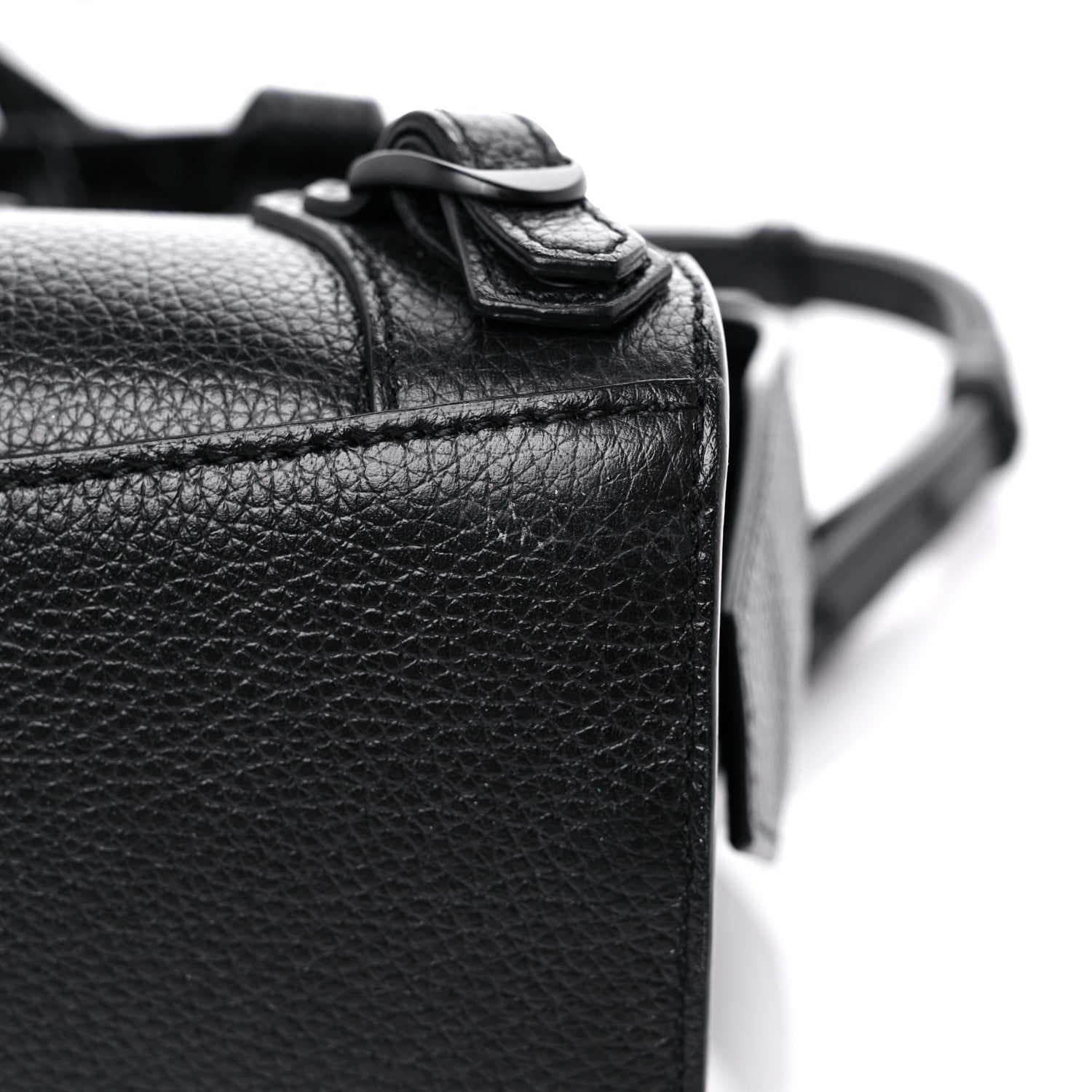 Balenciaga Grained Calfskin Neo Classic Black Hardware Mini City Black 9 of 10