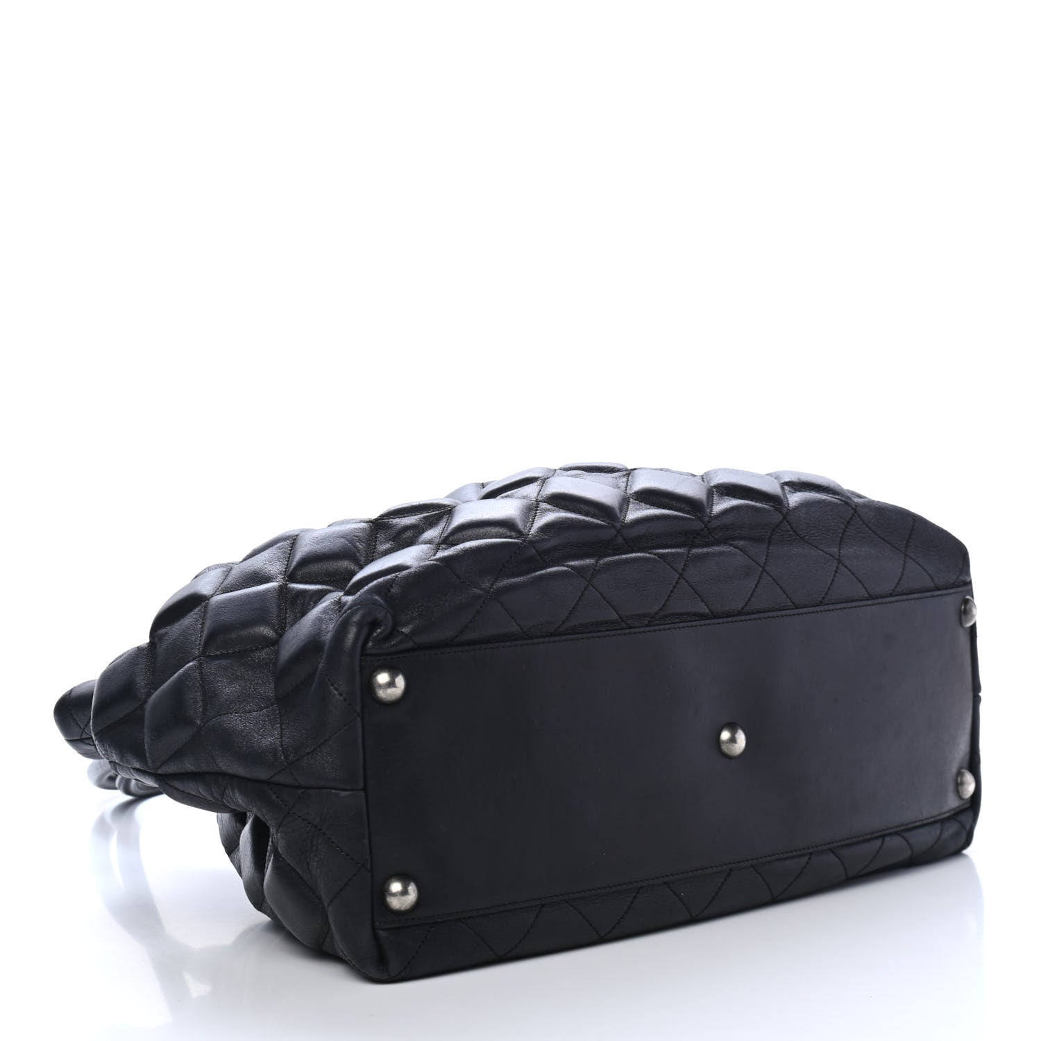 Chanel Calfskin Sloane Square Tote Black 3 of 4