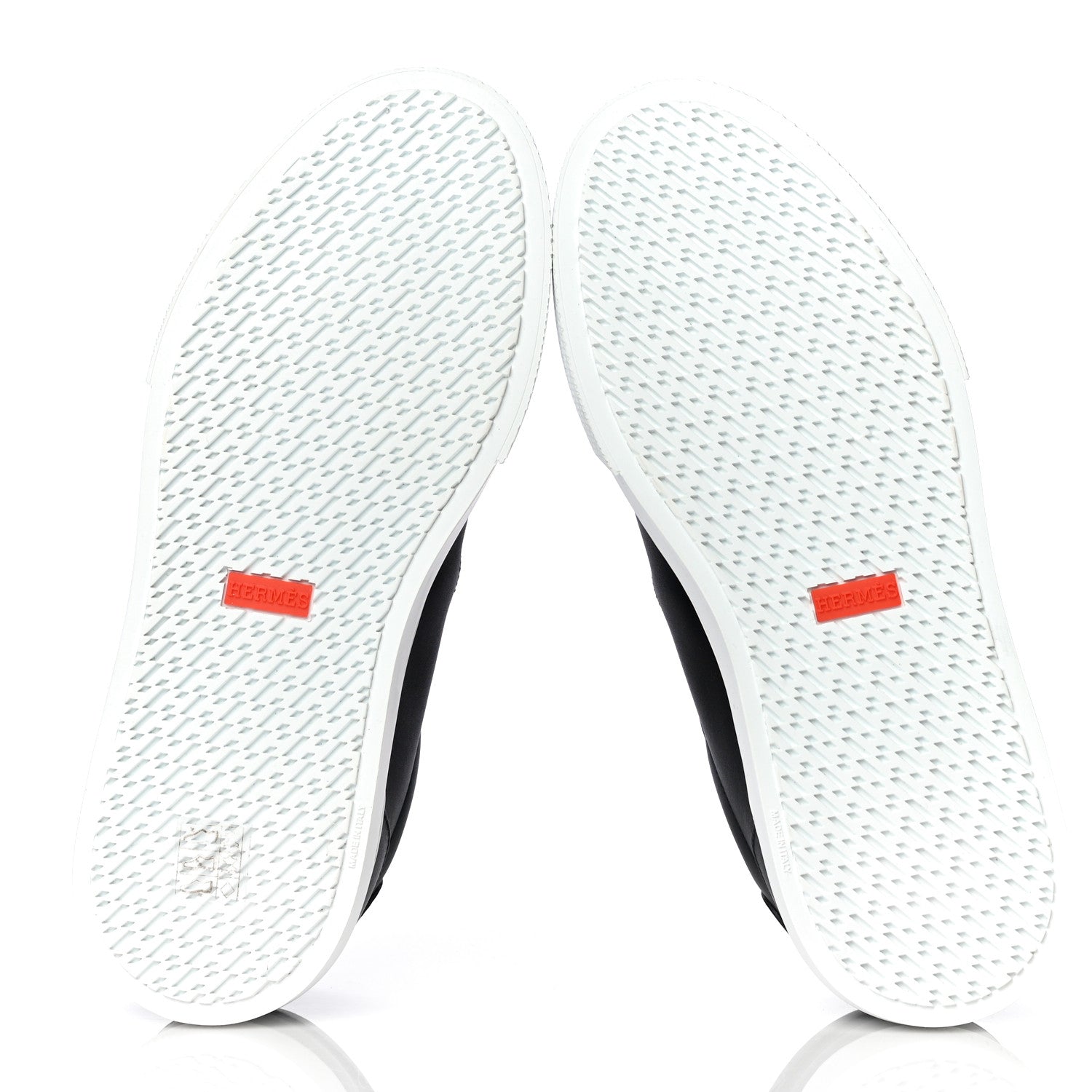 Hermes Calfskin Day Sneakers 40 Black 7 of 14