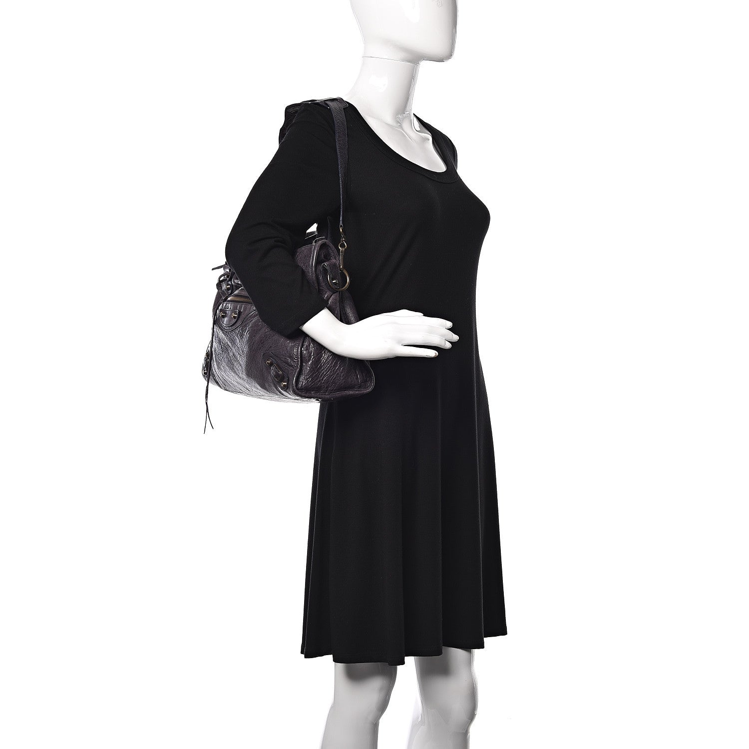 Balenciaga Chevre Classic Hardware City Encre 2 of 13
