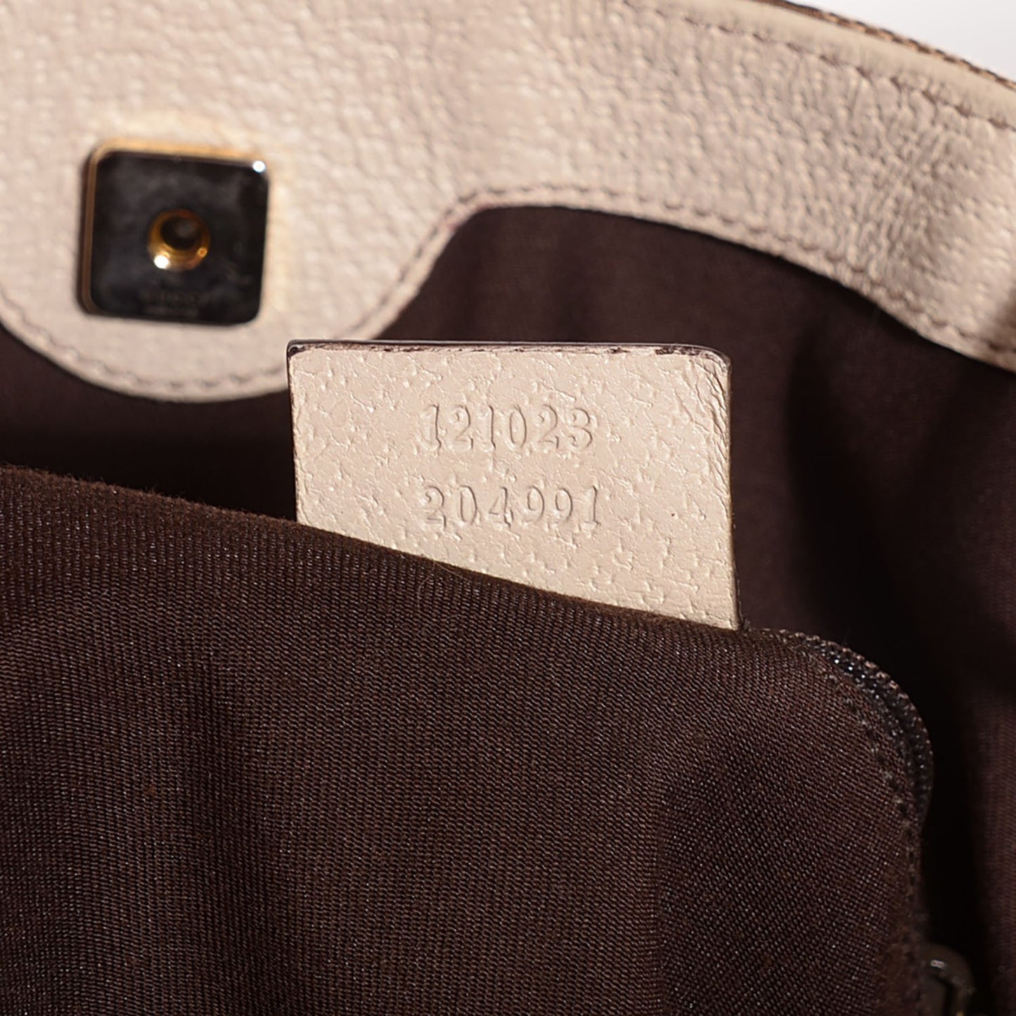 Monogram Medium Eclipse Shoulder Bag Off White