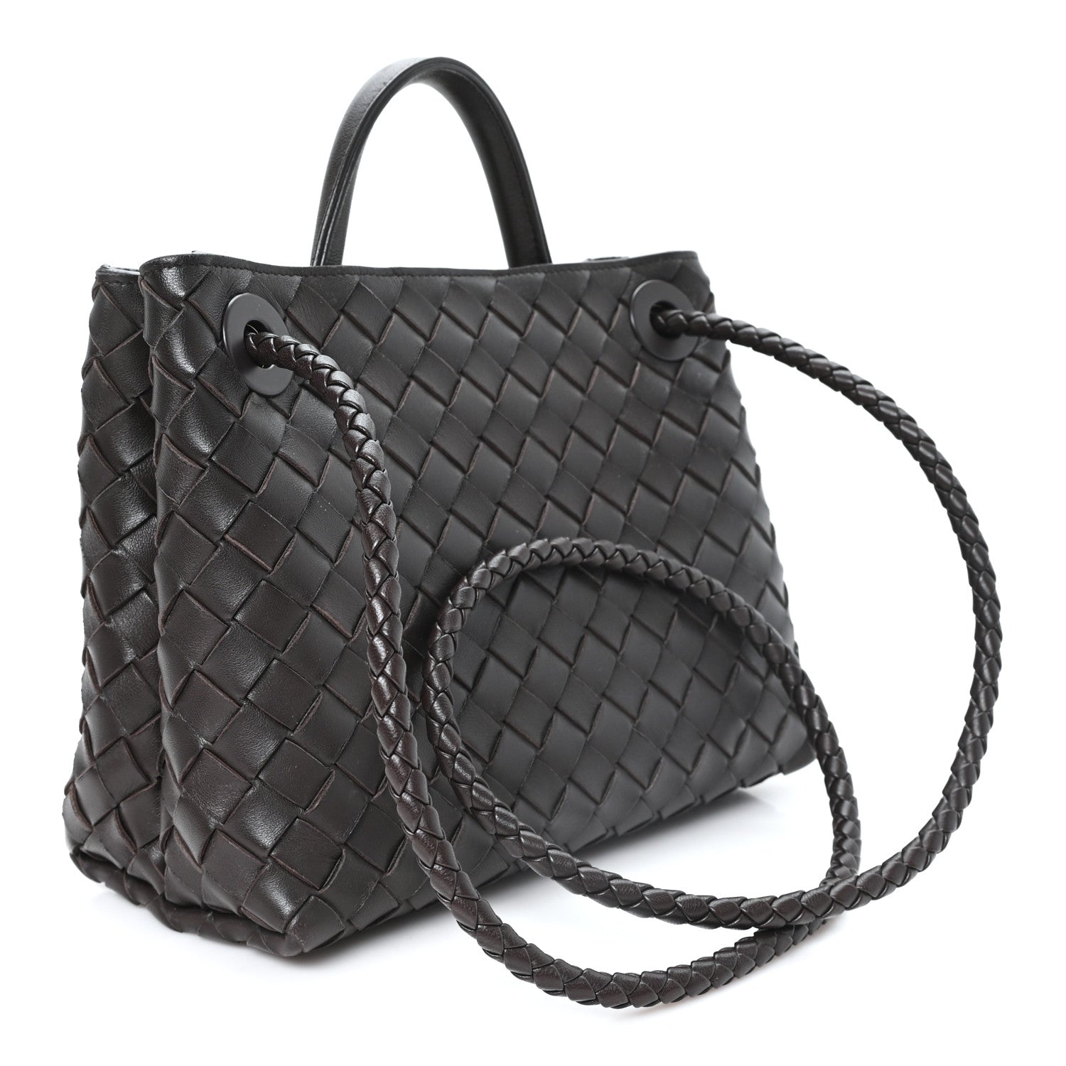 Bottega Veneta Nappa Intrecciato Small Andiamo Shoulder Bag Fondant 3 of 10