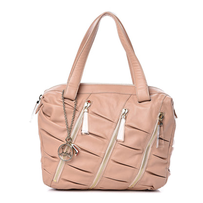 Christian Louboutin Calfskin Medium Pillow Softy Satchel Nude 1 of 12