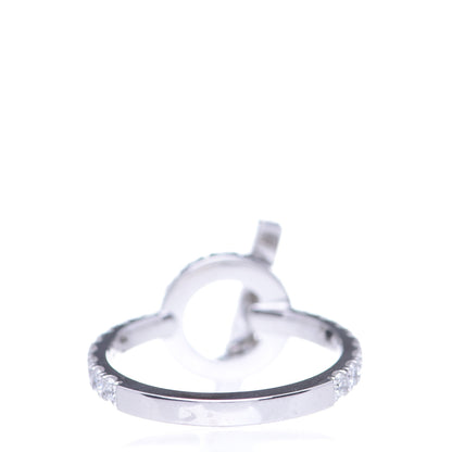 Hermes 18K White Gold Diamond Finesse Ring 52 6 3 of 6