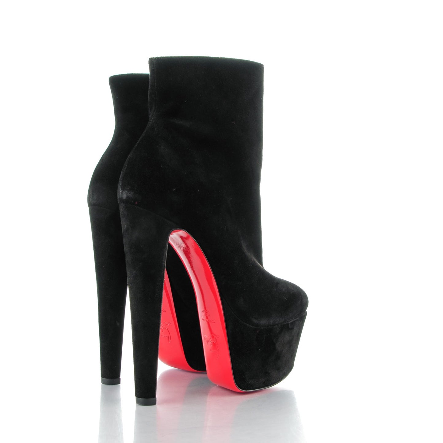 Veau Velours Fierce 160 Ankle Boots 35.5 Black