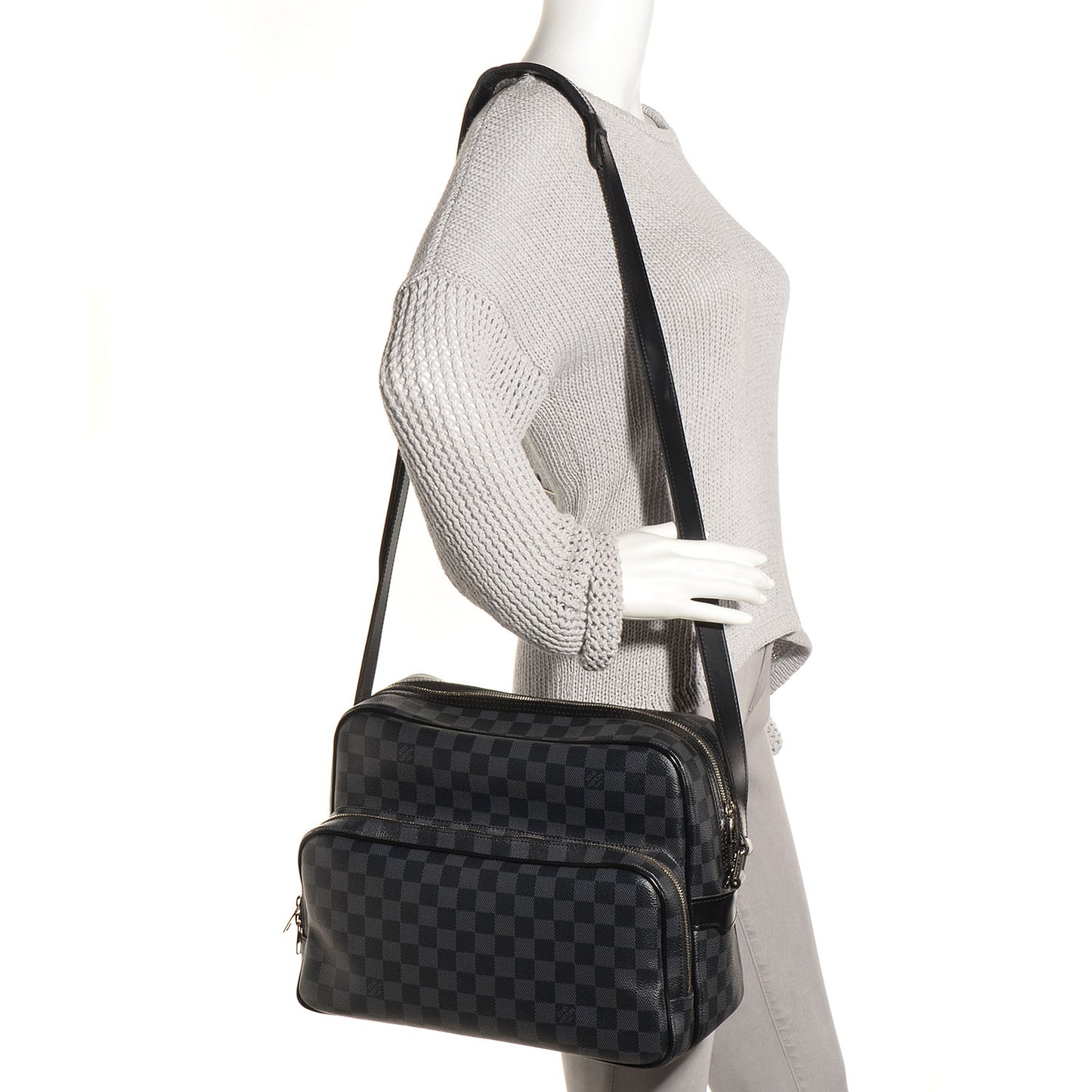 Damier Graphite Sac Leoh Messenger Bag