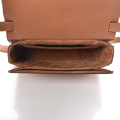 Saint Laurent Calfskin Medium Bellechasse Satchel Brown 5 of 12