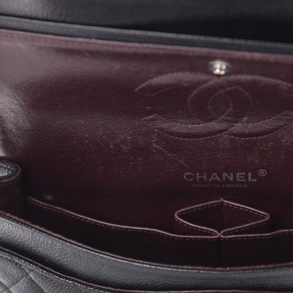 Chanel Caviar Quilted Medium Double Flap Black 15 of 23