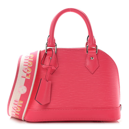 Louis Vuitton Epi Jacquard Alma BB Dragon Fruit 1 of 8