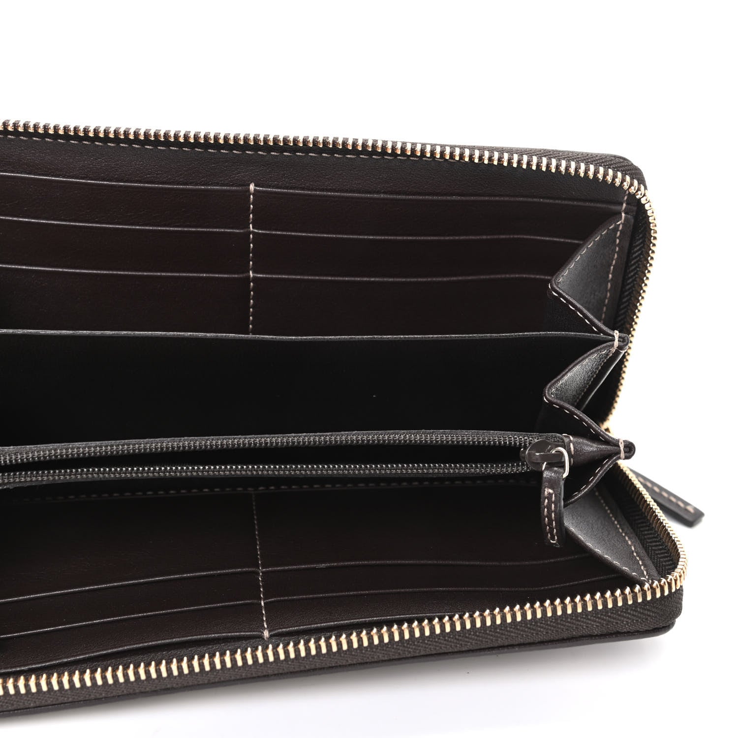 Gucci Monogram Princy Zip Around Wallet Dark Brown 5 of 8