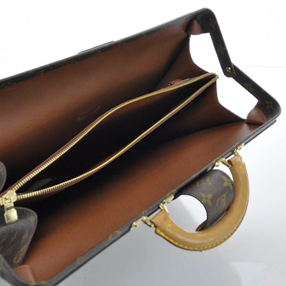 Louis Vuitton Monogram Serviette Fermoir Briefcase 7 of 9