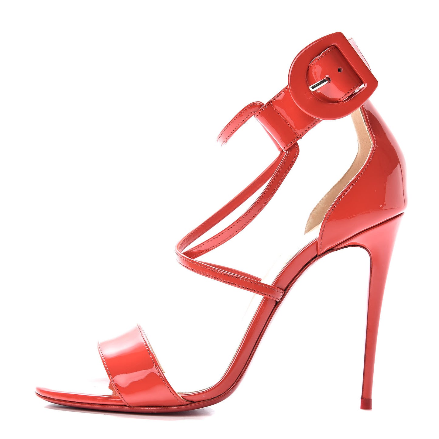 Patent Calfskin Choca 100 Sandals 36 Bisou