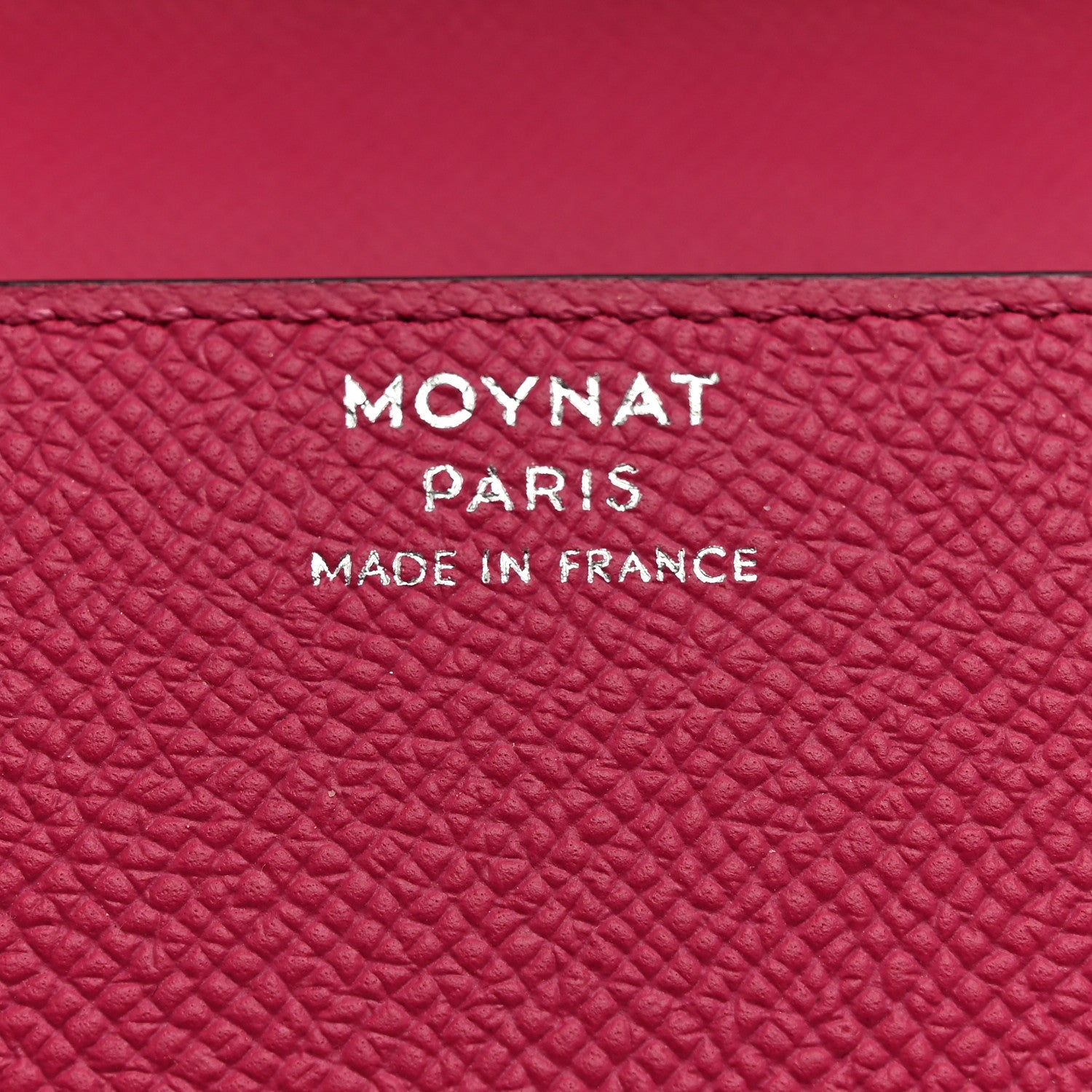 Moynat Carat Calfskin Gabrielle PM Fuchsia 6 of 14