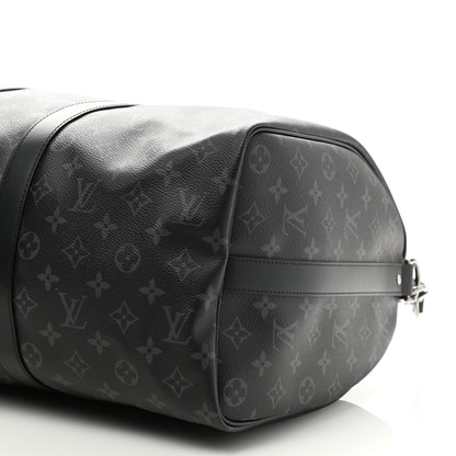 Louis Vuitton Monogram Eclipse Keepall Bandouliere 45 8 of 12