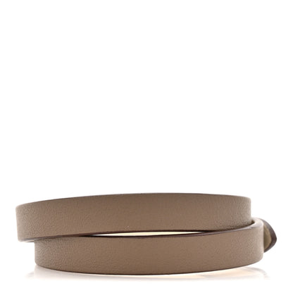 Hermes Swift Behapi Double Tour Bracelet T2 Etoupe Nata 3 of 6