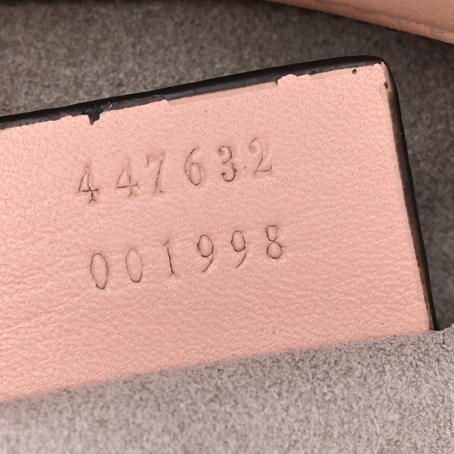 Gucci Calfskin Matelasse Small GG Marmont Chain Shoulder Bag Perfect Pink 7 of 9