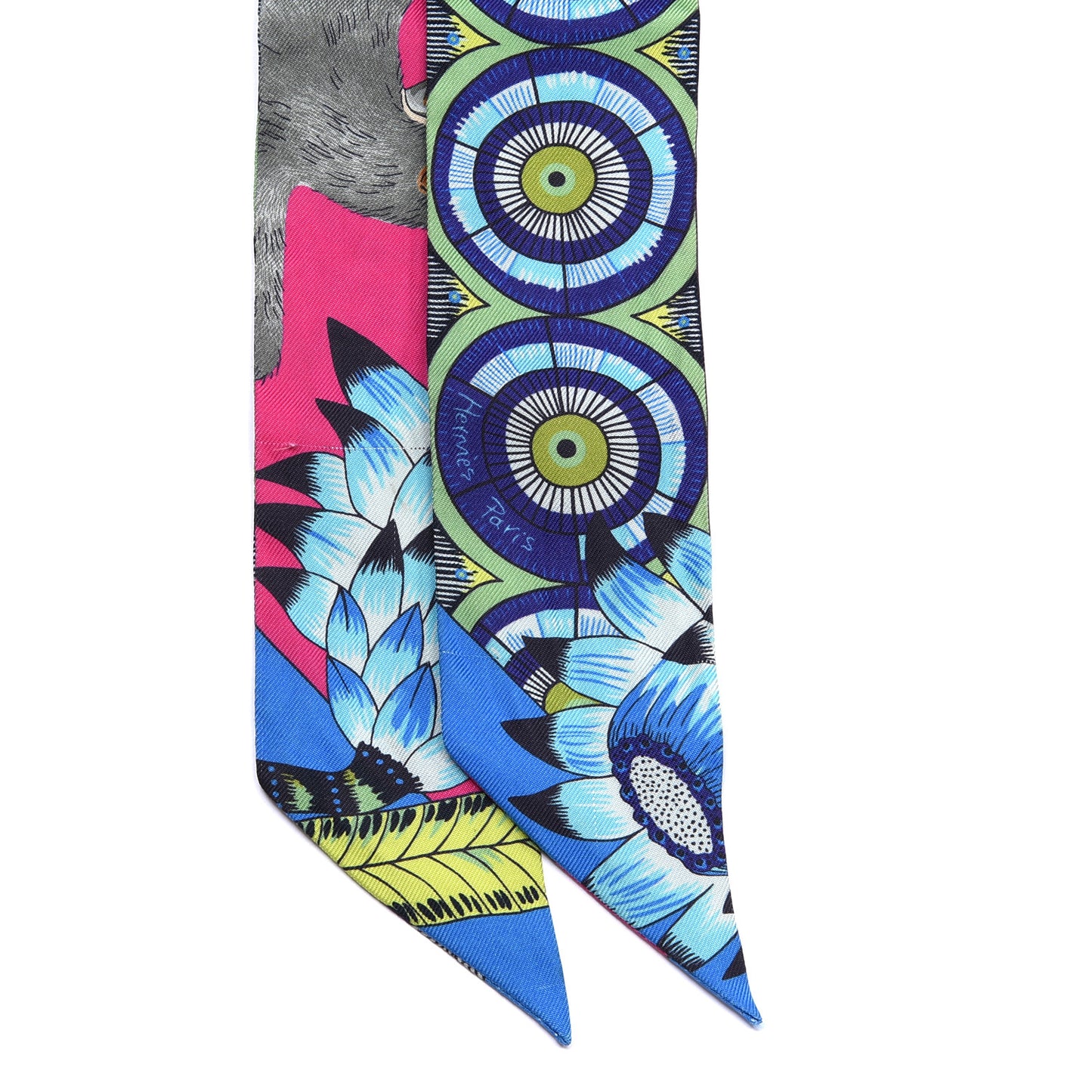 Silk The Savana Dance Twilly Rose Indien Indigo Vert