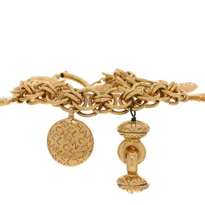 Chanel Bijoux Charm Bracelet Gold 5 of 5