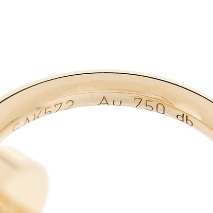Cartier 18K Yellow Gold Juste Un Clou Hoop Earrings 6 of 6