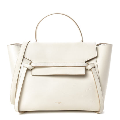 Celine Grained Calfskin Mini Belt Bag White 1 of 13