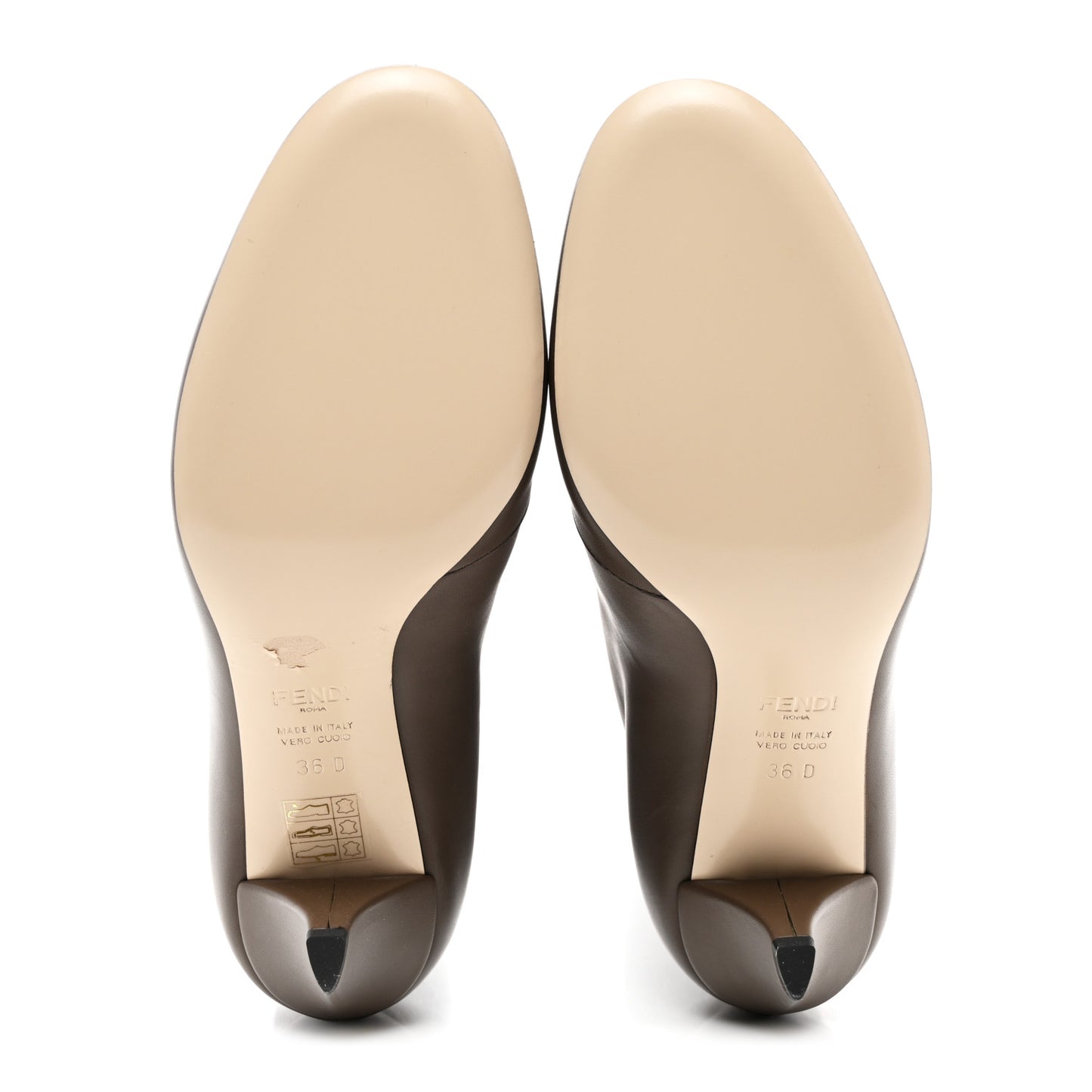 Vitello Karligraphy Tall Boots 36 Brown