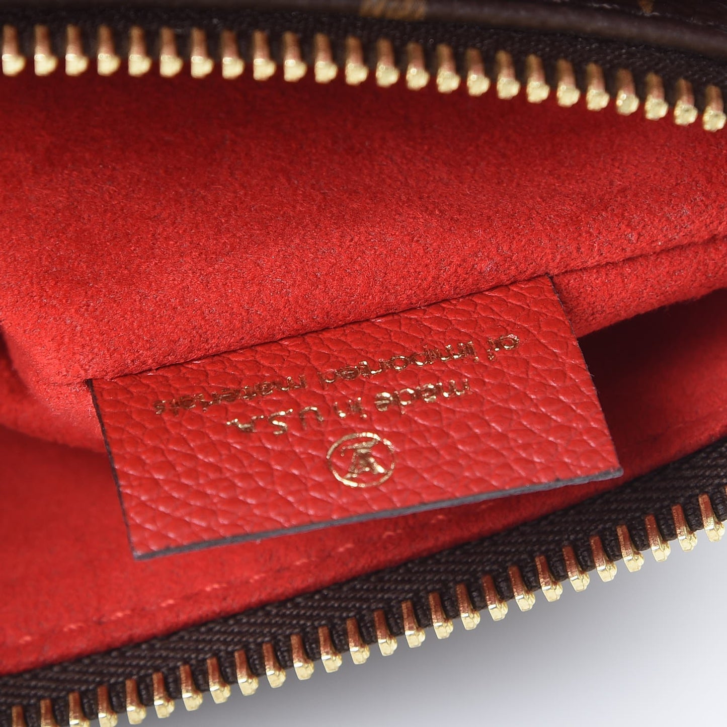 Monogram Twice Pochette Cherry