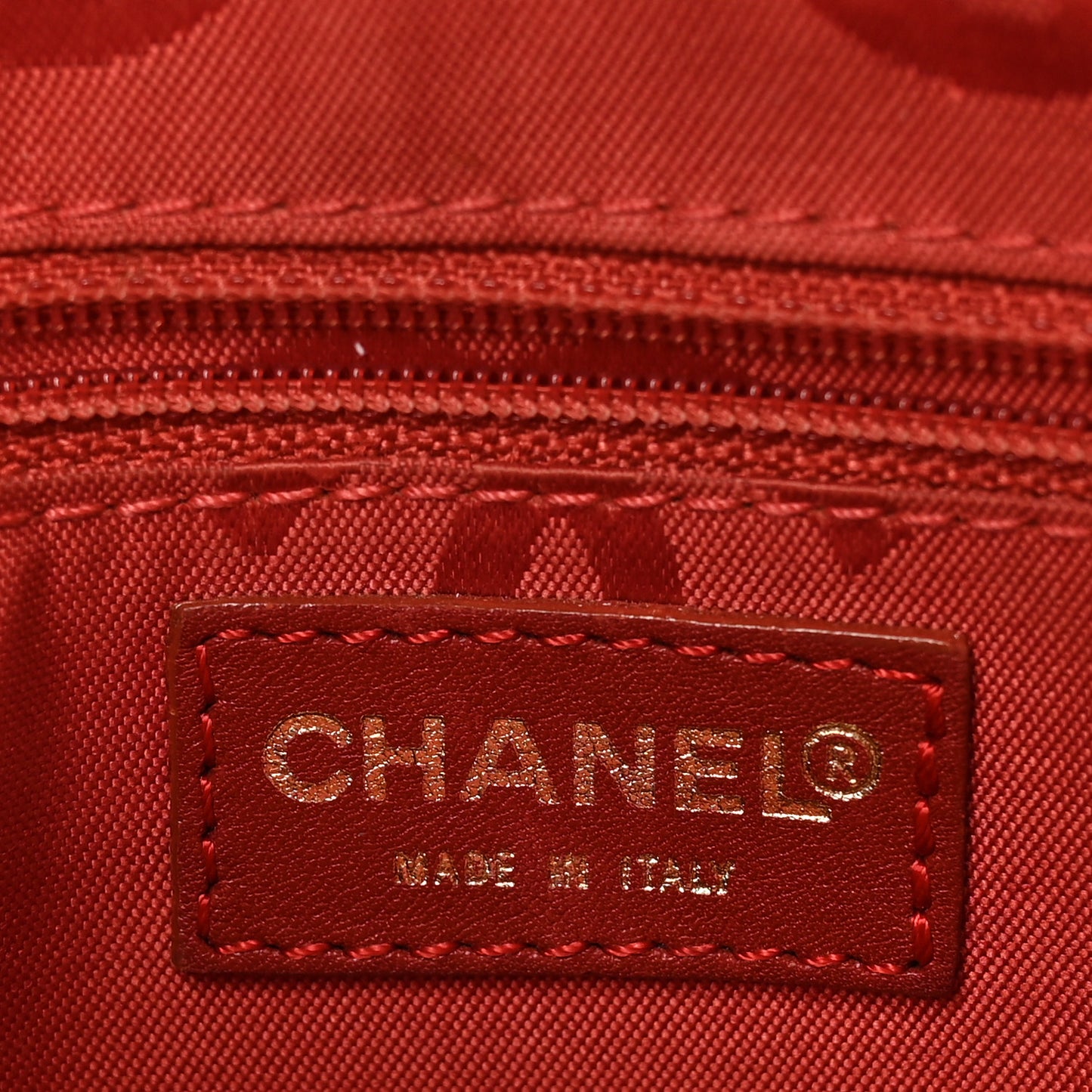 Calfskin Wild Stitch Top Handle Bag  Red