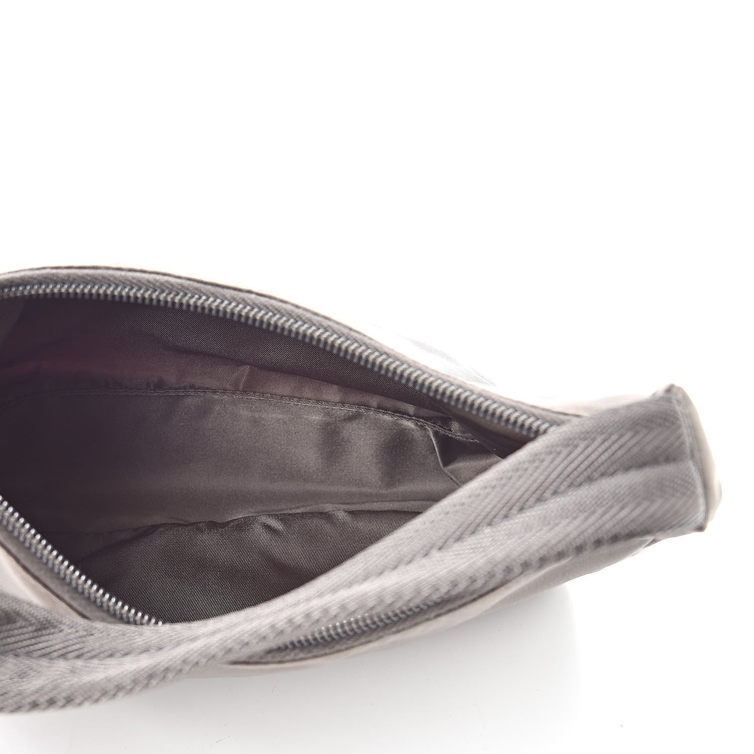 Prada Tessuto Nylon Small Shoulder Bag Grey 5 of 10