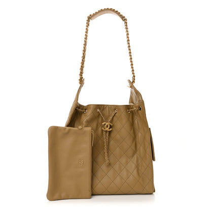 Chanel Caviar Quilted Medium Chanel 25 Handbag Dark Beige 2 of 11