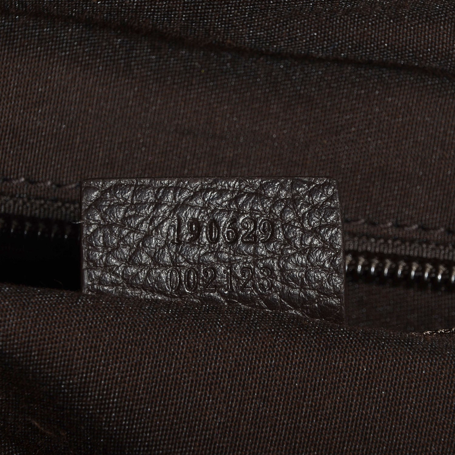 Gucci Denim Monogram Large Carry On Duffle Dark Brown 7 of 7
