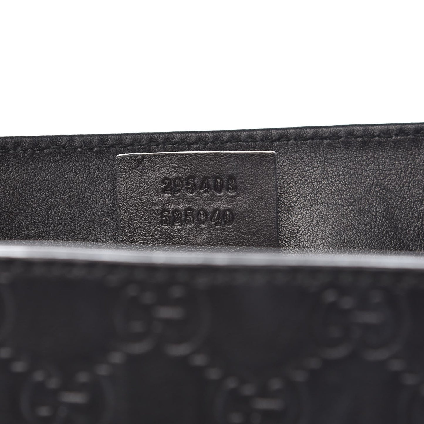 Guccissima Large Emily Chain Shoulder Bag Black