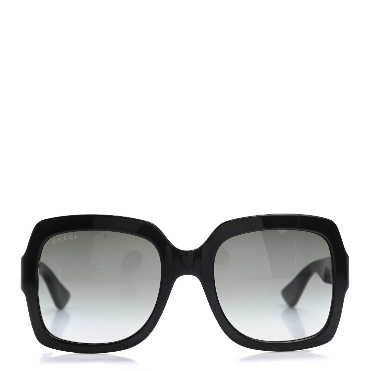 Gucci Oversized Square GG0036S Sunglasses Black 2 of 7