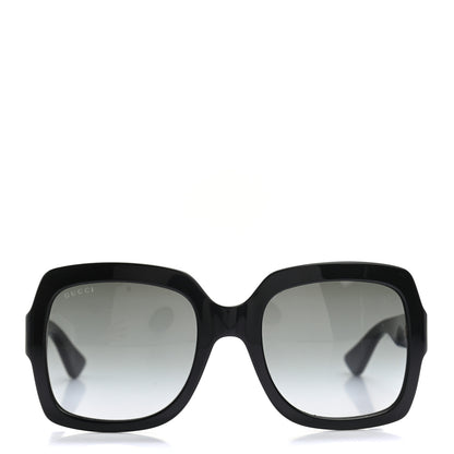 Gucci Oversized Square GG0036S Sunglasses Black 2 of 7