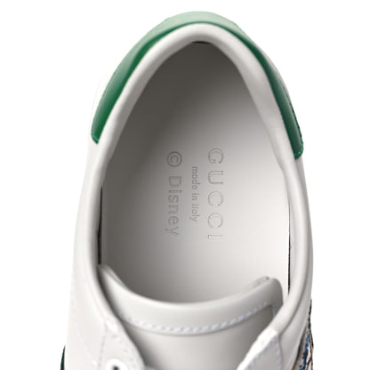Gucci X DISNEY Calfskin Miro Soft Web Donald Duck Womens Ace Sneakers 35 White New Shamarock 8 of 9