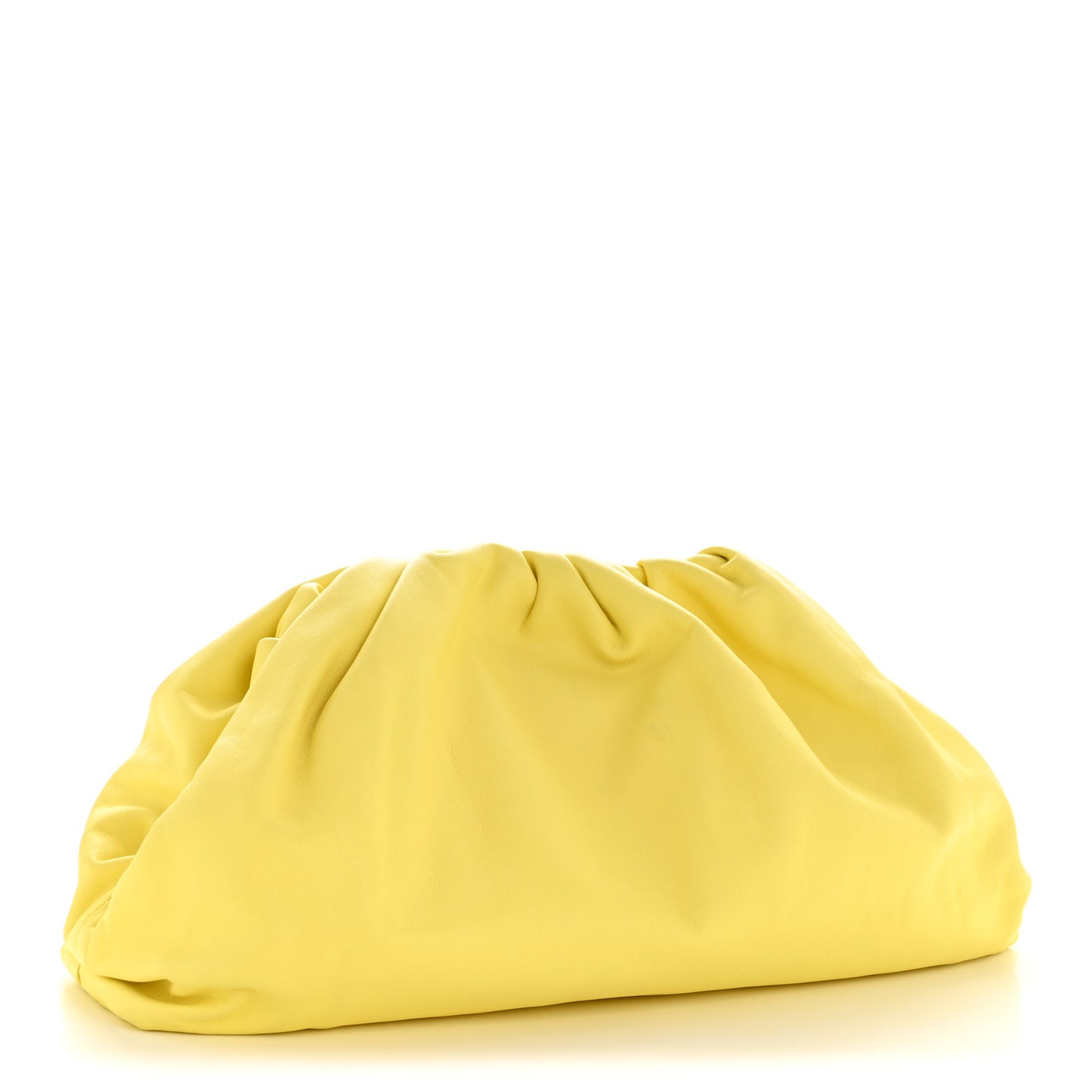 Smooth Butter Calf The Pouch Oversized Clutch Sherbert