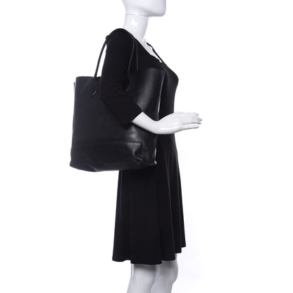 Mulberry Nappa Perforated Blossom Tote Black 2 of 10